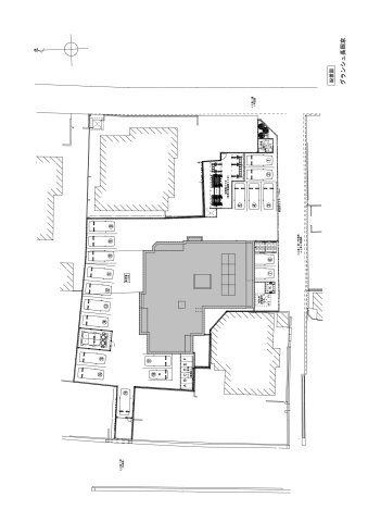 グランシュ長岡京の区画図
