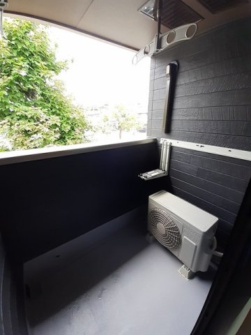 ムーサンヴィレッジ翠のバルコニー|落ち着いた時間を過ごせるバルコニーです