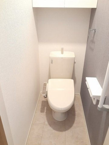 ムーサンヴィレッジ翠のトイレ|落ち着いた色調のトイレです
