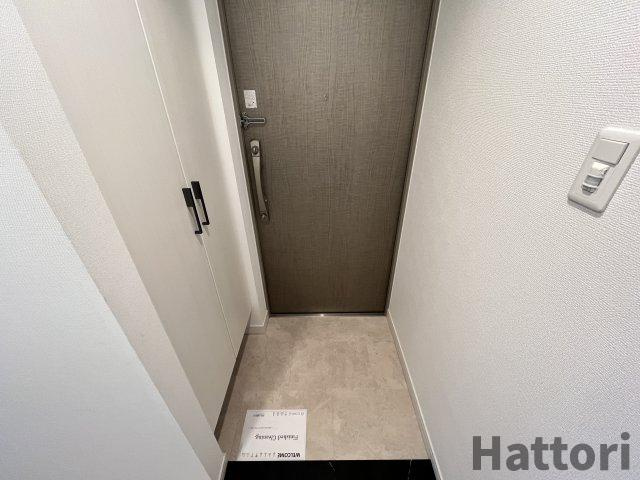 吹田市江坂町１丁目の賃貸マンションの玄関