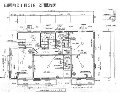【地図】 | 鳥取市田園町２丁目中古戸建て