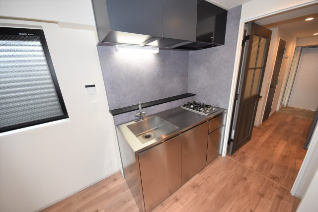 コンフォリア北堀江一丁目のキッチン|使いやすいキッチンです