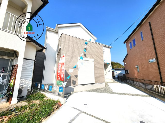 福岡市東区多々良2丁目第5-1棟（1号棟）の前面道路含む現地写真|見学の時間などお気軽にお問い合わせ下さい。