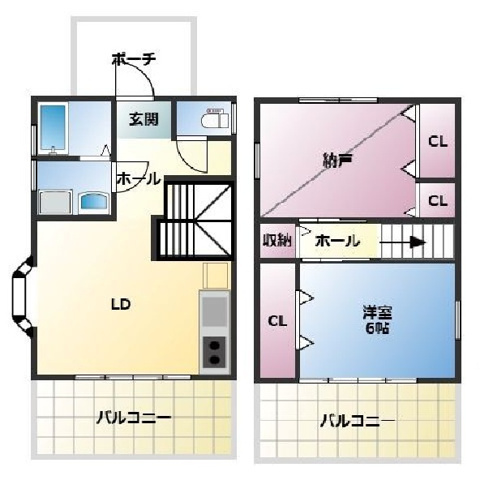 和歌山市加太・中古戸建・54715の間取り
