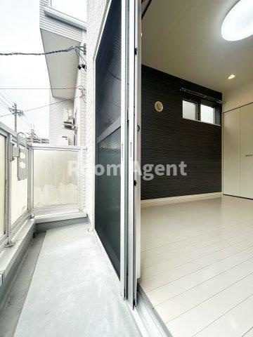 La Casa大曽根のバルコニー