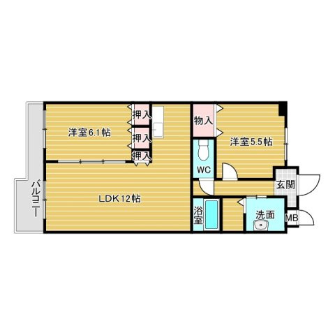 メゾン・ド・ファミールの間取り