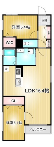 Celenest高岳|名古屋市の賃貸ならMy賃貸の間取り|Celenest高岳