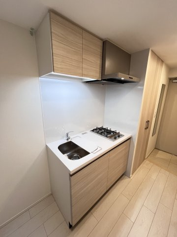 大阪市城東区成育１丁目の賃貸マンションのキッチン