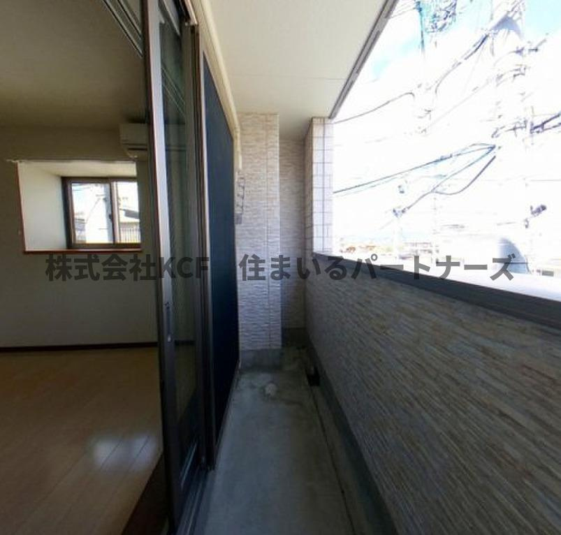 RIOND-MIリオンド-ミイのバルコニー|外からの目が気にならないバルコニーで洗濯物が干せます