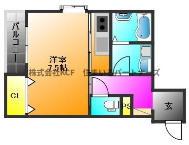 RIOND-MIリオンド-ミイの間取り
