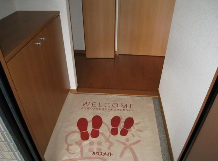 TSコートの玄関|きれいな玄関です