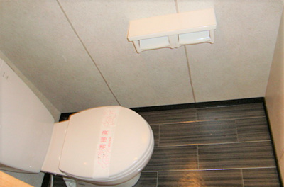 【トイレ】 | ルネス荒木二番館 | 落ち着いた色調のトイレです