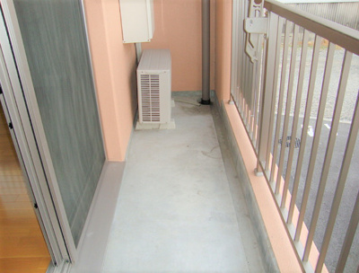 【バルコニー】 | ルネス荒木二番館 | バルコニー付きです