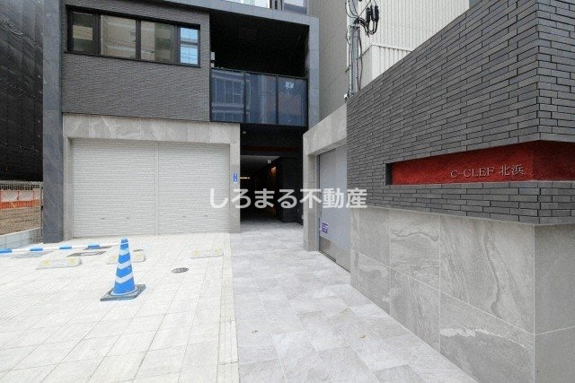 シークレフ北浜のエントランス