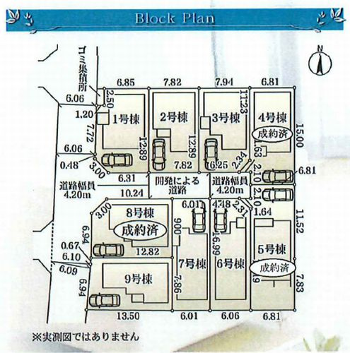 【区画図】 | 茅ヶ崎市浜須賀　新築一戸建て　全9棟 | 茅ヶ崎市浜須賀　新築一戸建て　全9棟