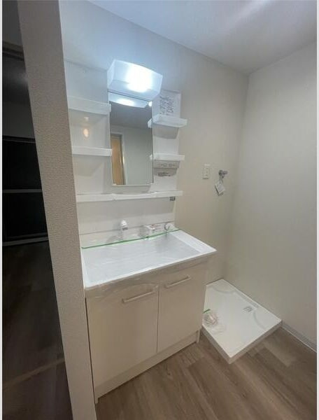 ナカジョウマンションの洗面所