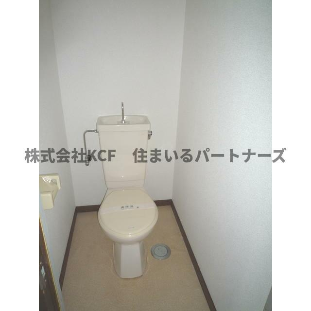 コーポラスF3のトイレ|トイレもきれいです