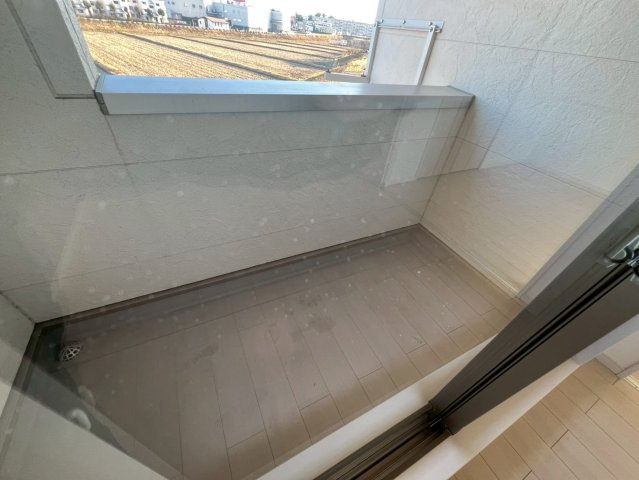 オーガスタ新白河のバルコニー