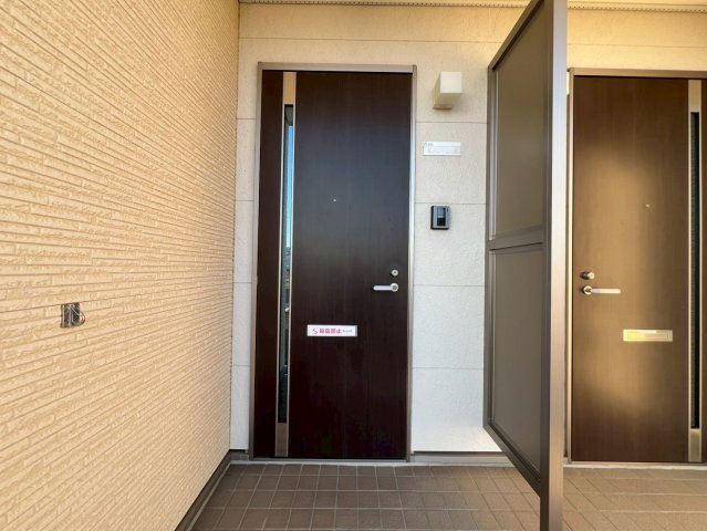 オーガスタ新白河の玄関