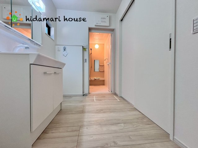 上尾市小泉3期　新築戸建　クラフトピット01の脱衣所