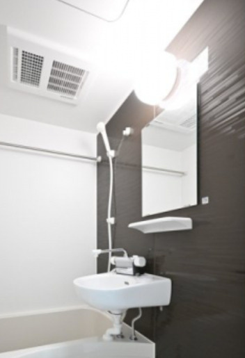 世田谷区上北沢５丁目のアパートの洗面所