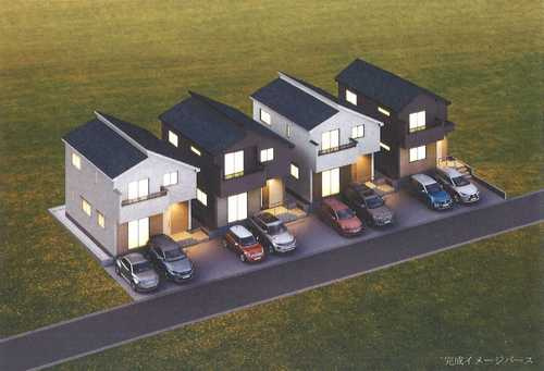 横浜市港南区笹下6丁目　新築戸建全4棟　№3の外観