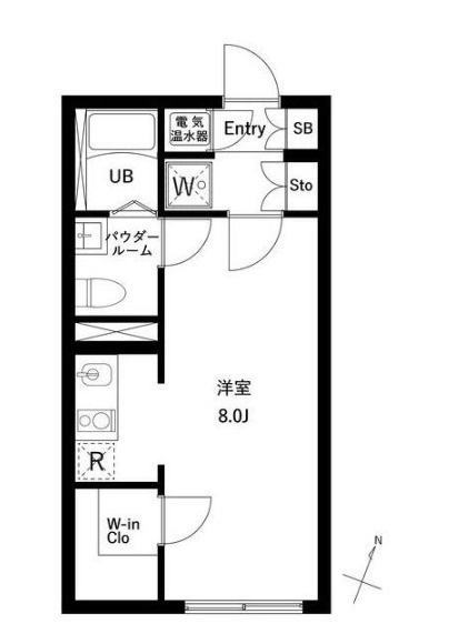 アーバンパーク下北沢の間取り