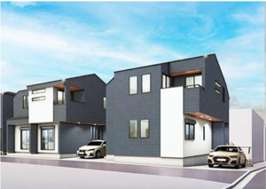 【外観パース】