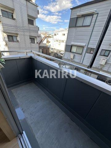 マイロード新森のバルコニー