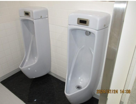 住道センタービルのトイレ