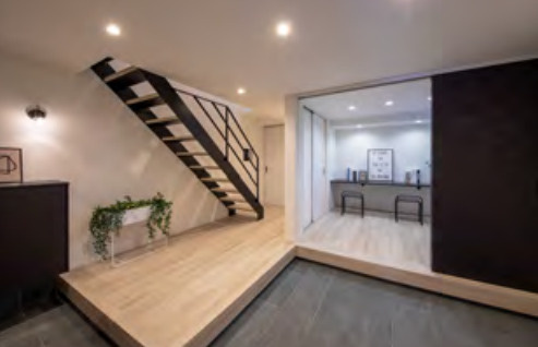 薬師通１丁目一戸建てのバルコニー