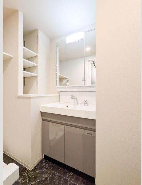 S-RESIDENCE天満橋arの洗面所