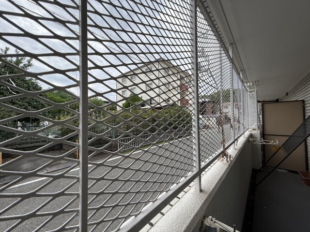 猪名川エクセルハイツのバルコニー