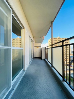 【バルコニー】 | ISM大阪城公園 | 同マンション別部屋　参考写真