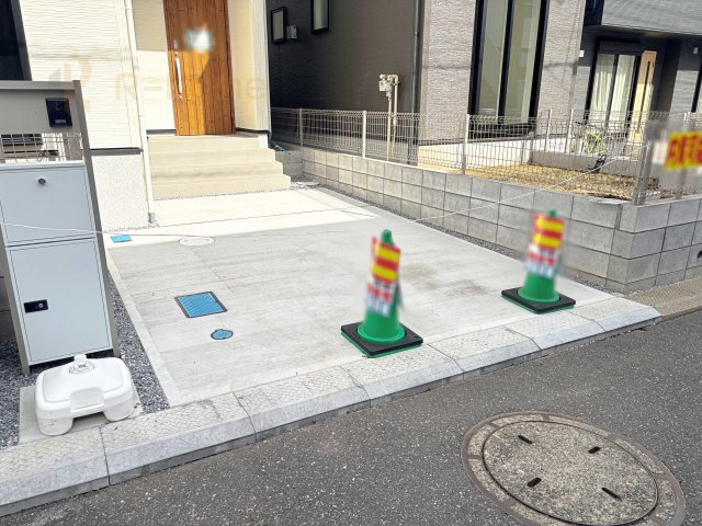 我孫子市青山台2丁目第1期　新築戸建て　1号棟の駐車場|1台駐車できるカースペース！