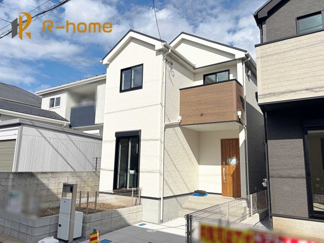 我孫子市青山台2丁目第1期　新築戸建て　1号棟の外観|ご予約を頂ければ、『平日』はもちろん『早朝』や『夜間』もご見学可能です♪お気軽にお申し付けください♪