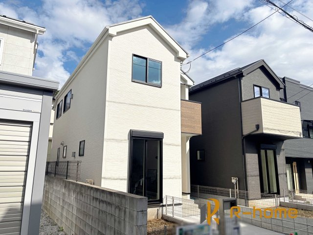 我孫子市青山台2丁目第1期　新築戸建て　1号棟の外観|建物完成いたしました！ご予約で『平日』や『夕方』などでもご見学可能です！