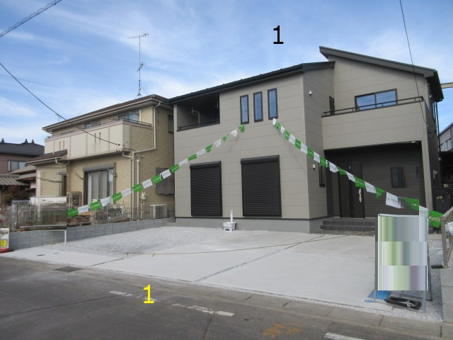 【仲介手数料無料】新築戸建　深谷市田所町4-5（全2棟）