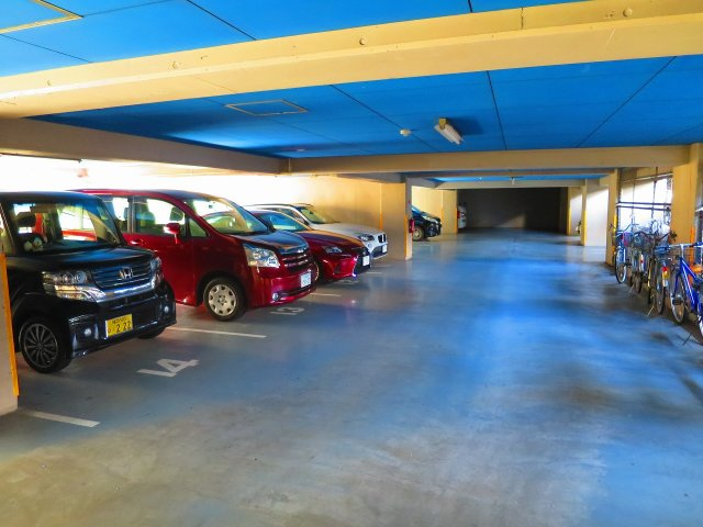 ロイヤルマツイの駐車場