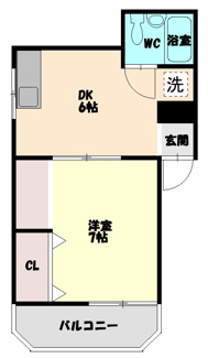 【間取り】 | スカイハイツIII