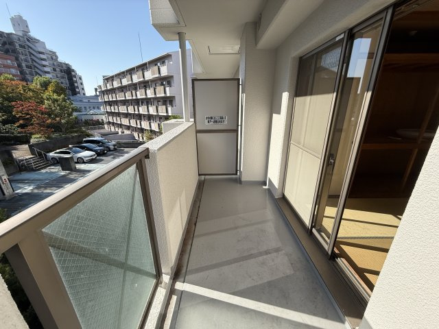 アーバンパーク緑地公園のバルコニー