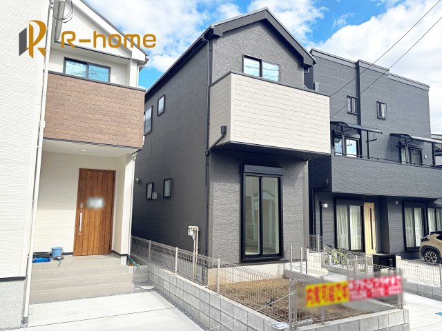 我孫子市青山台2丁目第1期　新築戸建て　2号棟の外観|ご予約を頂ければ、『平日』はもちろん『早朝』や『夜間』もご見学可能です♪お気軽にお申し付けください♪