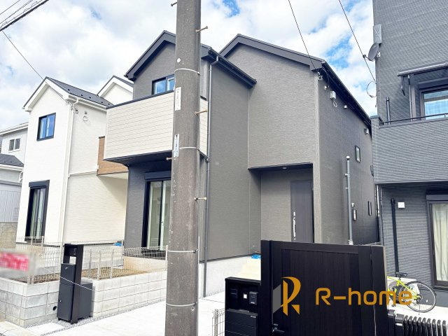 我孫子市青山台2丁目第1期　新築戸建て　2号棟の外観|建物完成いたしました！ご予約で『平日』や『夕方』などでもご見学可能です！