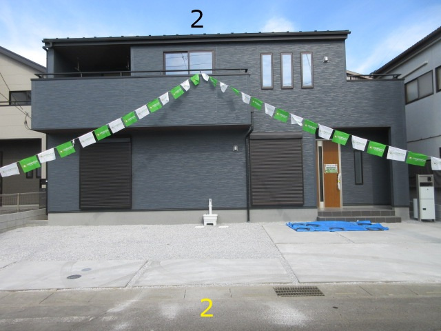 【仲介手数料無料】新築戸建　深谷市田所町4-5（全2棟）の外観