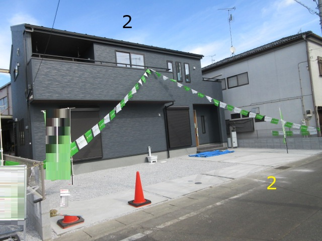 【仲介手数料無料】新築戸建　深谷市田所町4-5（全2棟）の外観