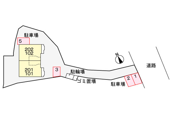 ミシュカーンの区画図
