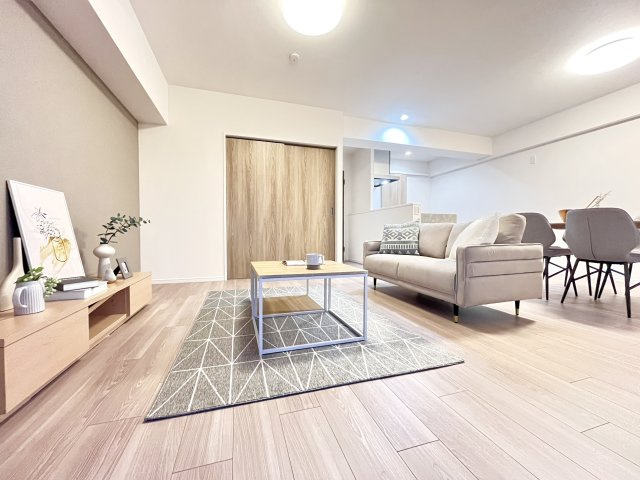 野中北スカイハイツの居間・リビング