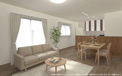 【前面道路含む現地写真】 | 【本庄第9期　現地外観】
※令和7年6月時点