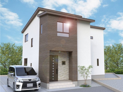 【前面道路含む現地写真】 | 【本庄第9期　現地外観】
※令和7年6月時点