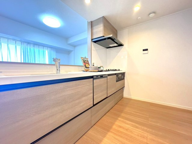 ２０２５年２月リノベーション済み３ＬＤＫ◆ペット２匹まで可能◆ＢＥＬＩＳＴＡ京都山科のキッチン|キッチン